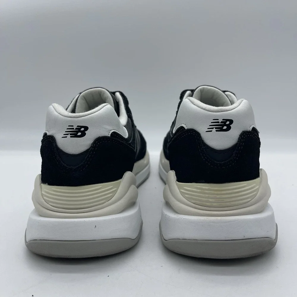 New Balance 57/40 M5740SLB Men's Size 14 Running Shoes Black Sea Salt‎ Lifestyle